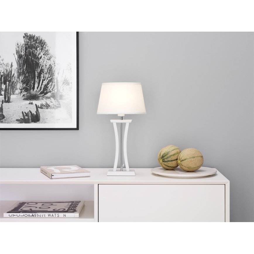 Cottex - Bordlampe NEW CHELSEA 1xE14/40W/230V hvid