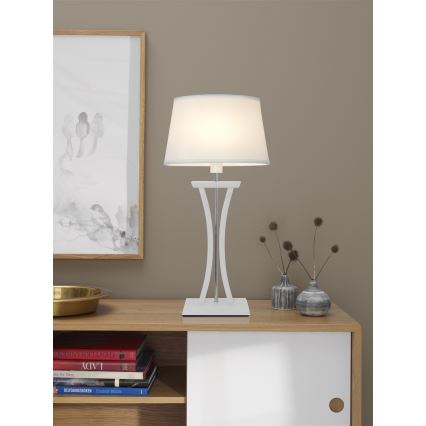 Cottex - Bordlampe NEW CHELSEA 1xE14/40W/230V hvid