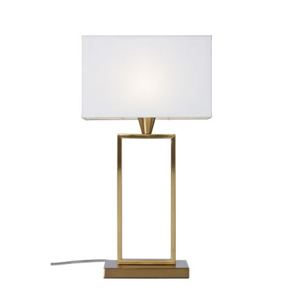 Cottex - Bordlampe KENSINGTON 1xE14/40W/230V guldfarvet