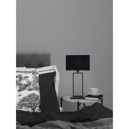 Cottex - Bordlampe KENSINGTON 1xE14/40W/230V sort