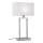 Cottex - Bordlampe KENSINGTON 1xE14/40W/230V sølvfarvet