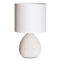 Cottex - Bordlampe MADISON 1xE14/8W/230V cremefarvet