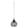 Cottex - Lakeret lysekrone EXCEL 1xE14/40W/230V