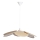 Cottex - Pendel med kabel WINF 1xE27/8W/230V beige/hvid