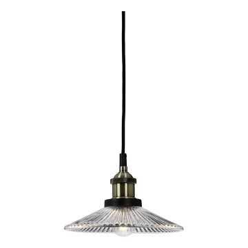 Cottex - Pendel på ledning COBBLE 1xE27/40W/230V