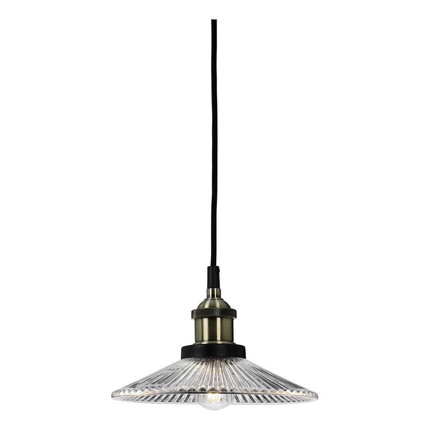 Cottex - Pendel på ledning COBBLE 1xE27/40W/230V