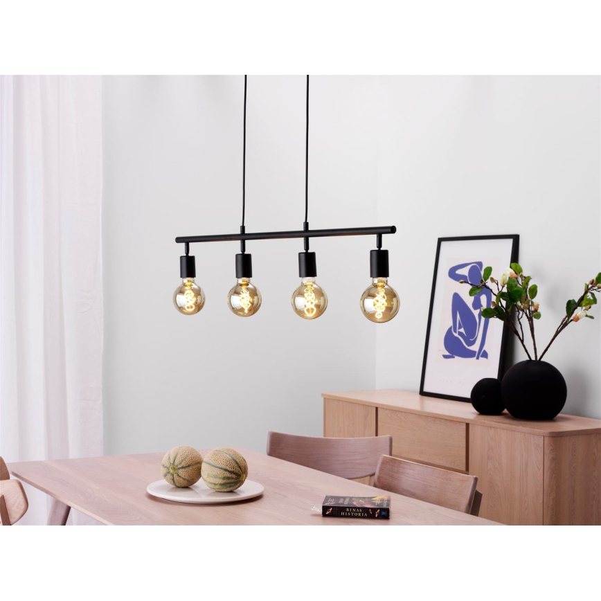 Cottex - Pendel på wire ARC 4xE27/60W/230V