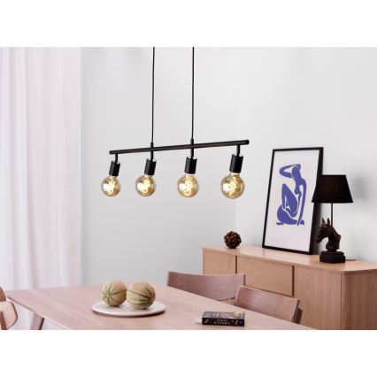 Cottex - Pendel på wire ARC 4xE27/60W/230V