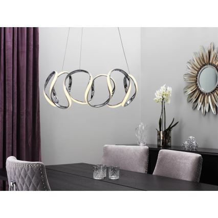 Cottex - LED-pendel med wireophæng WAVE LED/40W/230V