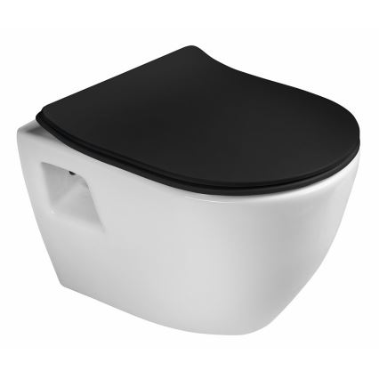 Creavit - Vægmonteret WC PAULA keramik/hvid