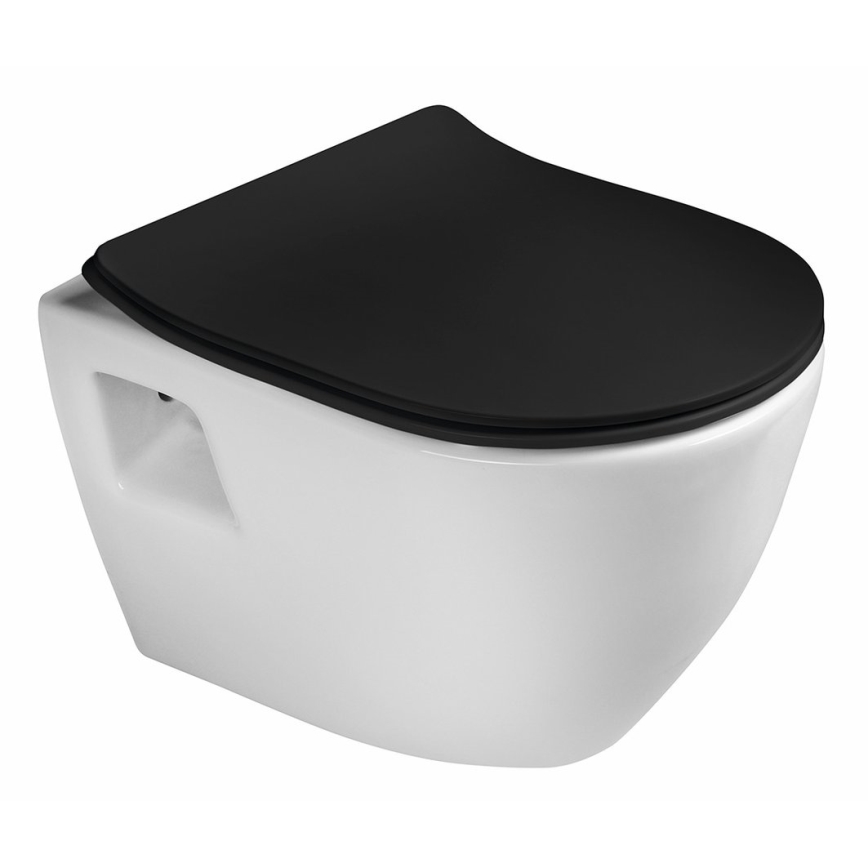 Creavit - Vægmonteret WC PAULA keramik/hvid