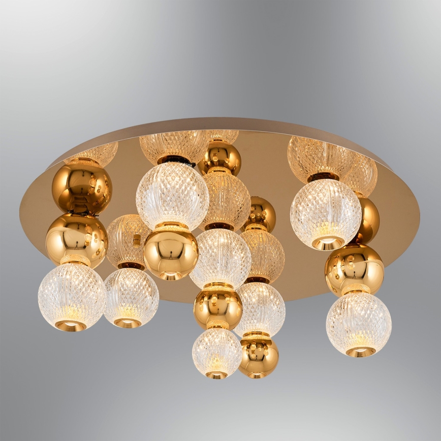 CREMONA LED loftlampe 37W 230V 3000K guld
