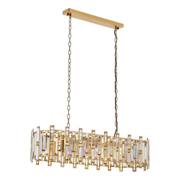 CRYSTALLINE 13xE14/40W/230V pendellampe guld