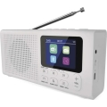 DAB DAB+ FM radio 3W/5V/4xAA hvid