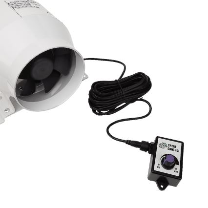 Dalap 24MF100 - Kanalventilator med energieffektiv motor og hastighedsregulator MF 100 EC 18W/230V