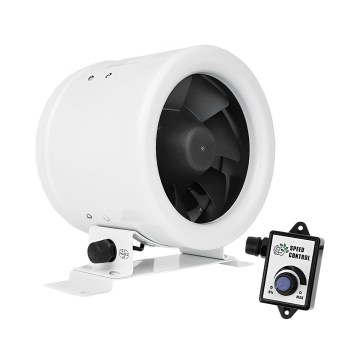 Dalap 24MF150 - Kanalventilator med energieffektiv motor og hastighedsregulator MF 150 EC 40W/230V