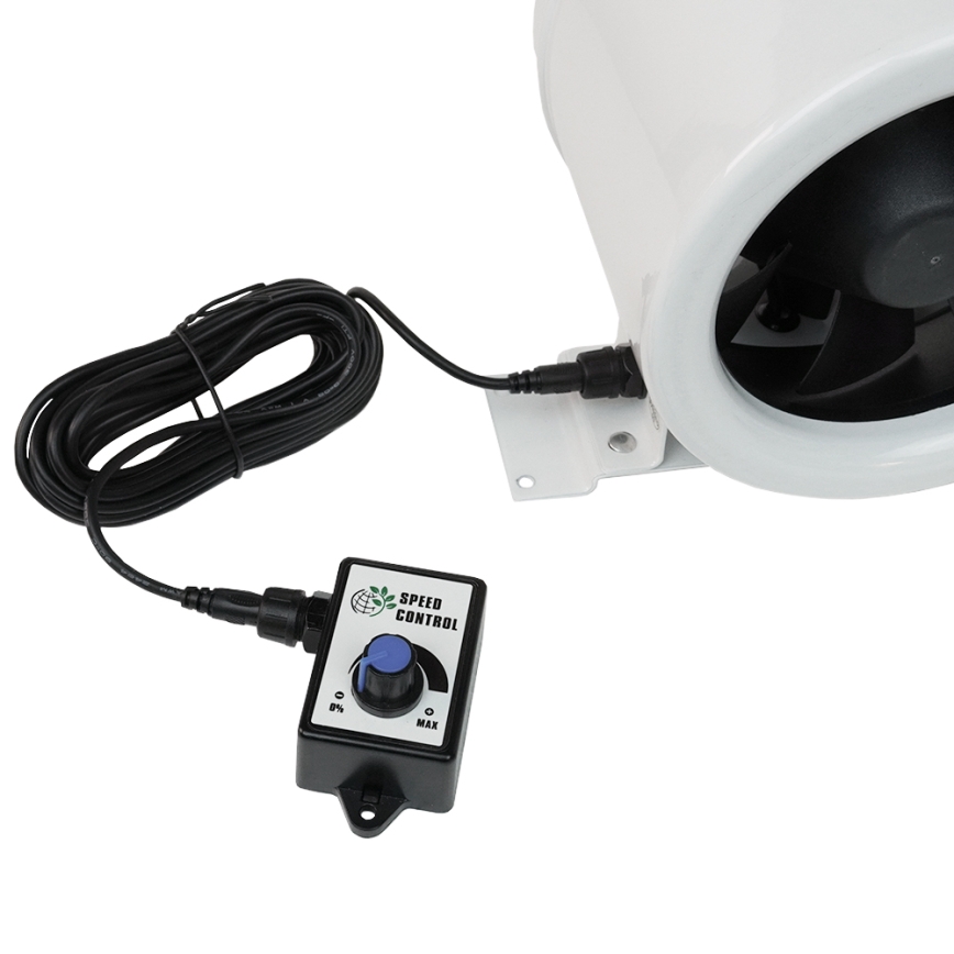 Dalap 24MF150 - Kanalventilator med energieffektiv motor og hastighedsregulator MF 150 EC 40W/230V