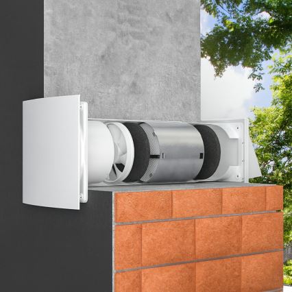 Dalap 24ZH01 - HERO rumventilation med varmegenvinding, 9,4 W/230 V