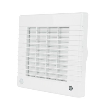 Dalap 41104 - Aksialventilator med automatisk tilbageslagsklap 100 LV 12 18W/12V