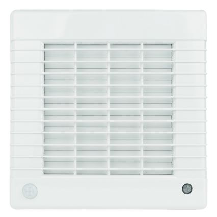 Dalap 41104 - Aksialventilator med automatisk tilbageslagsklap 100 LV 12 18W/12V
