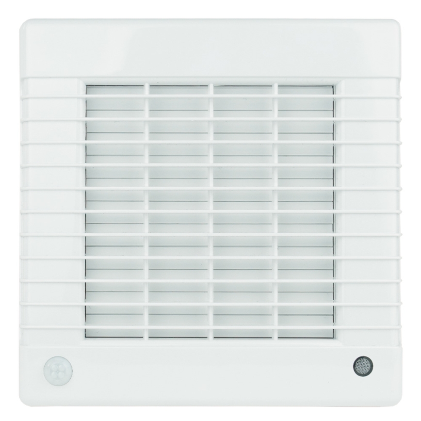 Dalap 41105 - Aksialventilator med automatisk tilbageslagsklap og timer 100 LVZ 12 18W/12V