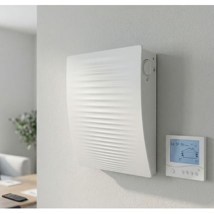 Dalap 55561 - Sæt 2x rumrekuperator ZEPHIR SIMPLE DOUBLE 7,61W/230V