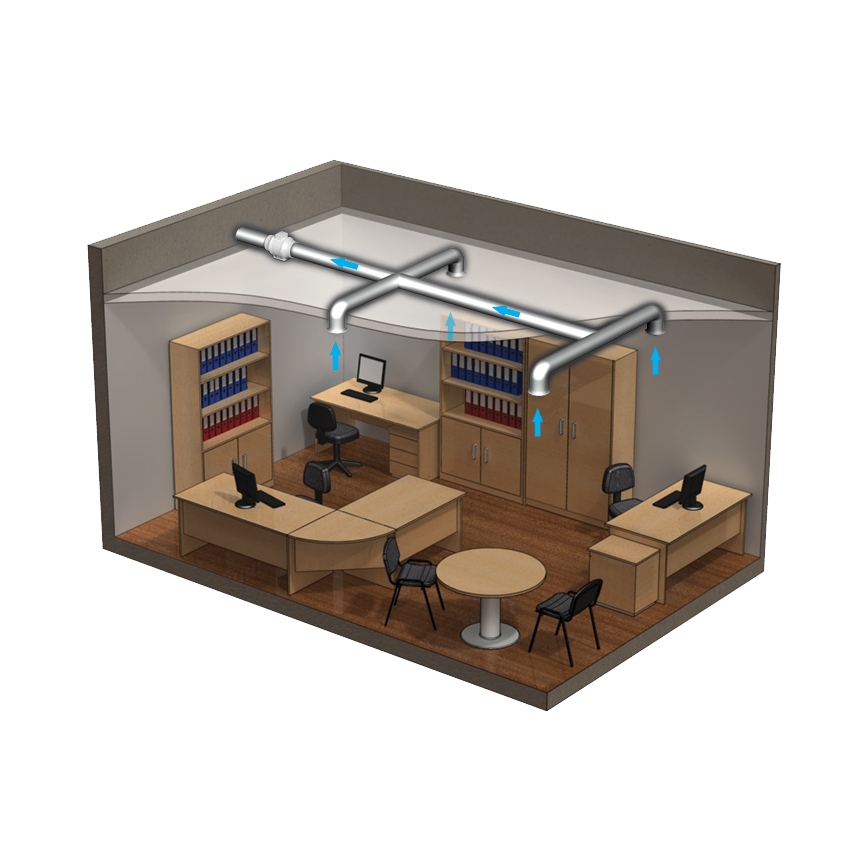 Dalap 8199 - Aksialventilator AP PROFI 100 25W/230V