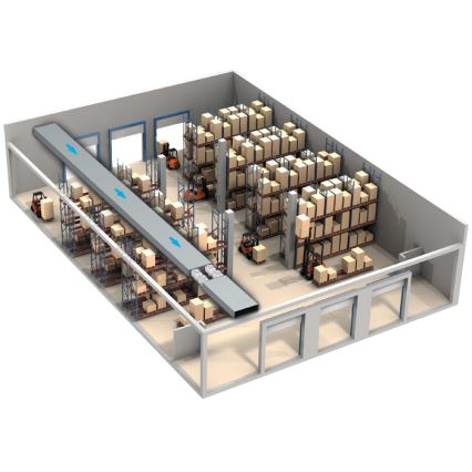 Dalap 8199 - Aksialventilator AP PROFI 100 25W/230V