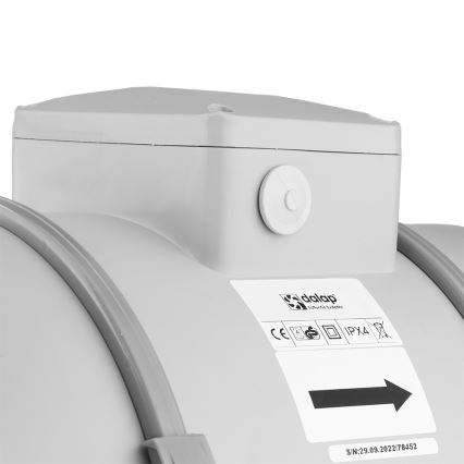 Dalap 8216 - Aksialventilator AP PROFI 200 108W/230V