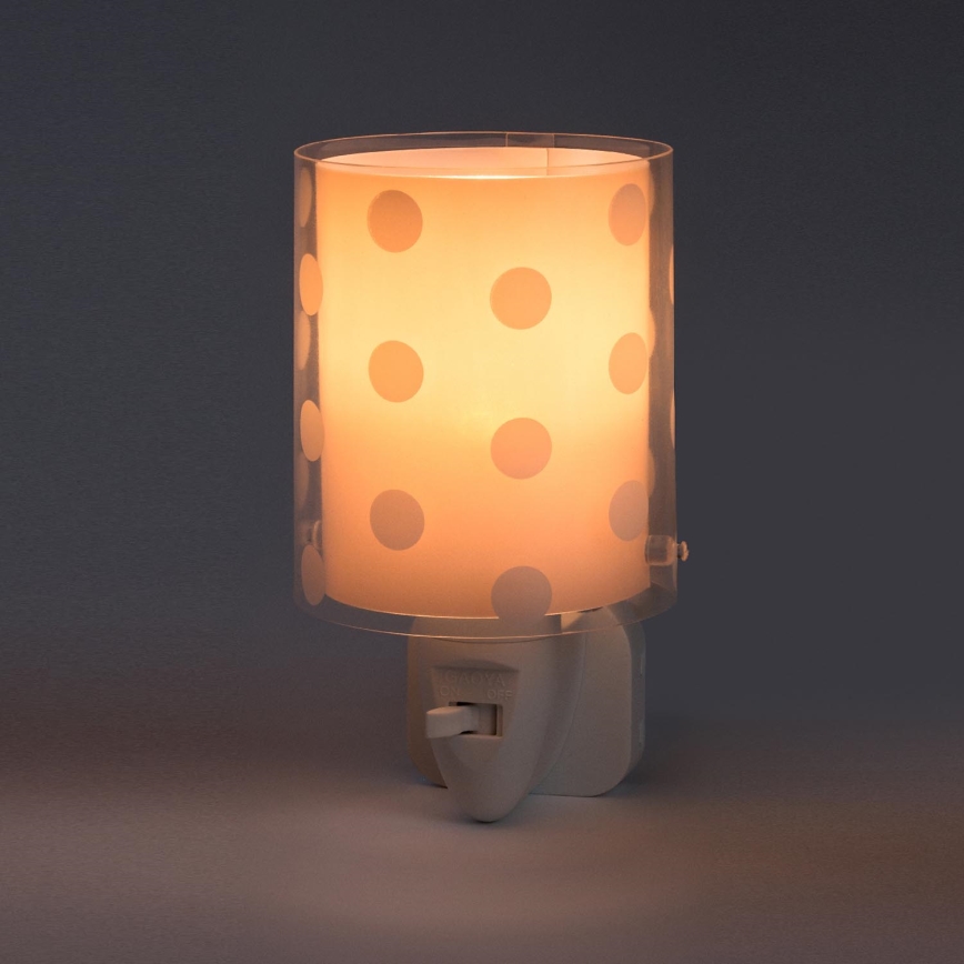 Dalber 41005S - LED vågelampe DOTS 1xE14/0,3W/230V