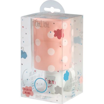Dalber 41005S - LED vågelampe DOTS 1xE14/0,3W/230V