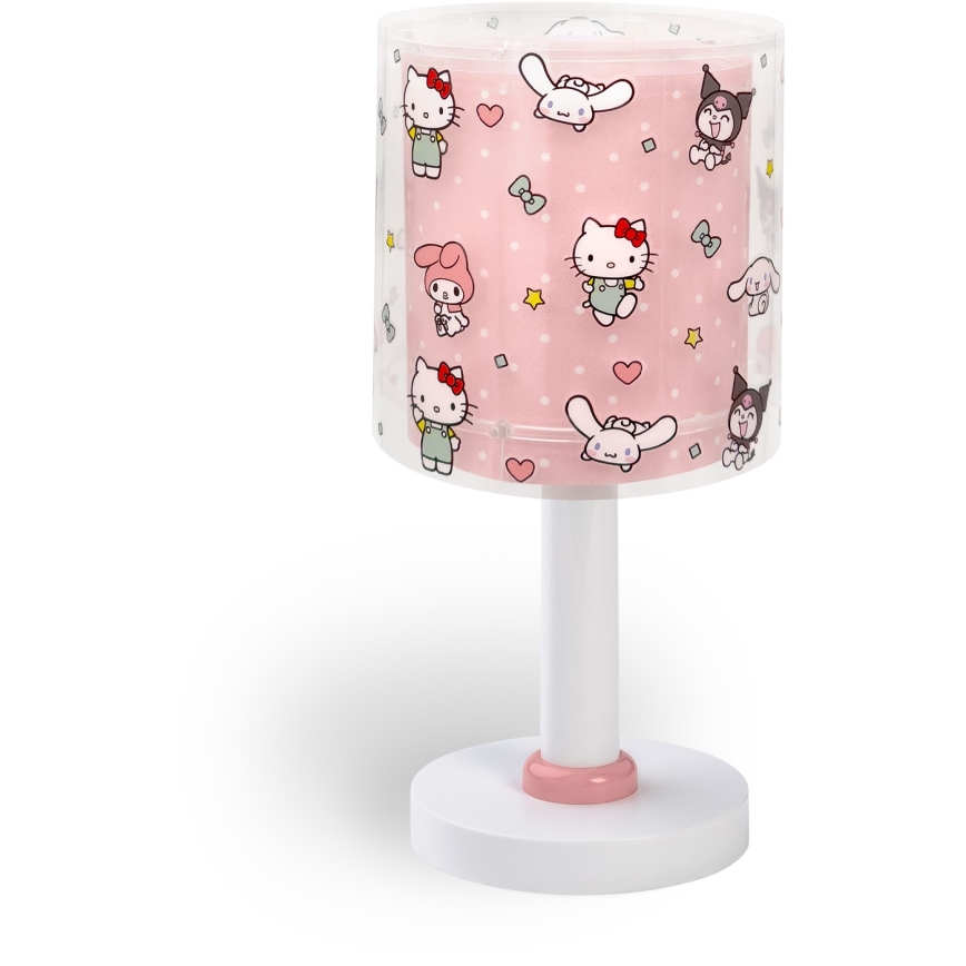 Dalber 41251 - LED børnelampe HELLO KITTY&FRIENDS 1xG4/4W/230V lyserød