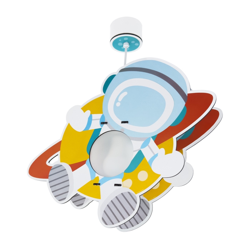 Dalber 41347 - Pendel til børn ASTRONAUT 1xE27/15W/230V