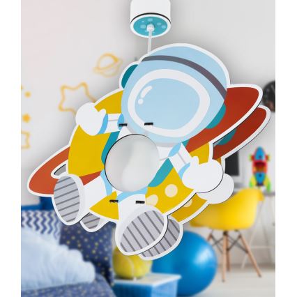 Dalber 41347 - Pendel til børn ASTRONAUT 1xE27/15W/230V