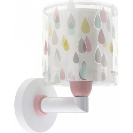 Dalber 41439 - Væglampe til børn COLOR RAIN 1xE27/60W/230V