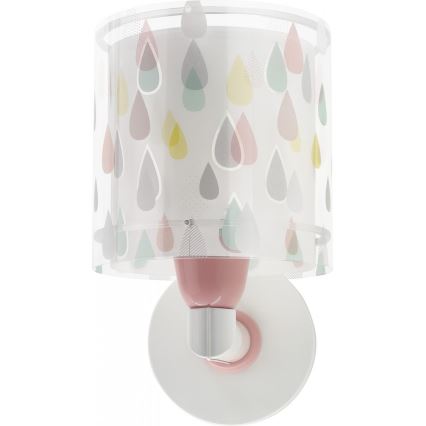 Dalber 41439 - Væglampe til børn COLOR RAIN 1xE27/60W/230V