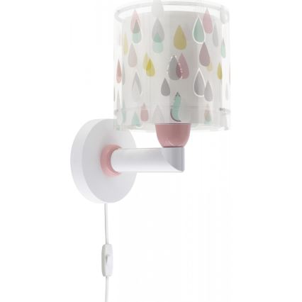 Dalber 41439 - Væglampe til børn COLOR RAIN 1xE27/60W/230V