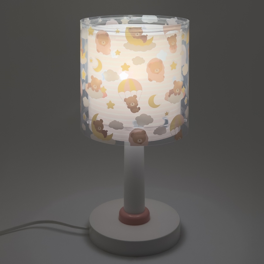 Dalber 41571S - LED-børnelampe BABY TEDDY 1xG4/4W/230V lyserød
