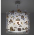 Dalber 41572T - Loftlampe til børn BABY TEDDY 1xE27/15W/230V blå