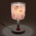 Dalber 41591N - LED-børnelampe UNICORNS 1xG4/4W/230V lyserød