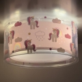 Dalber 41596 - Loftlampe til børn UNICORNS 2xE27/60W/230V