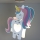 Dalber 41597 - Pendel til børn UNICORN 1xE27/15W/230V