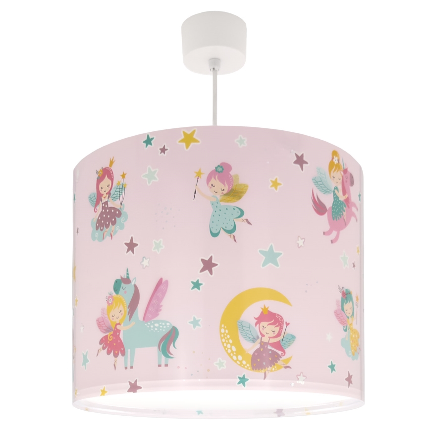 Dalber 42492 - Pendel til børn FAIRY DREAMS 1xE27/15W/230V