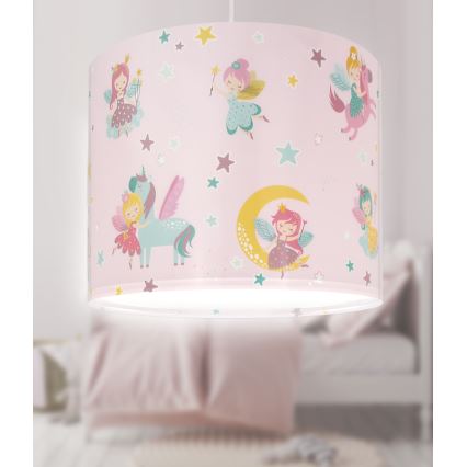 Dalber 42492 - Pendel til børn FAIRY DREAMS 1xE27/15W/230V