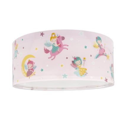 Dalber 42496 - Loftlampe til børn FAIRY DREAMS 2xE27/15W/230V