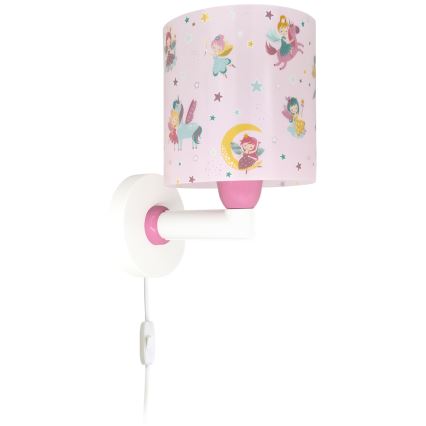 Dalber 42499 - Væglampe til børn FAIRY DREAMS 1xE27/15W/230V