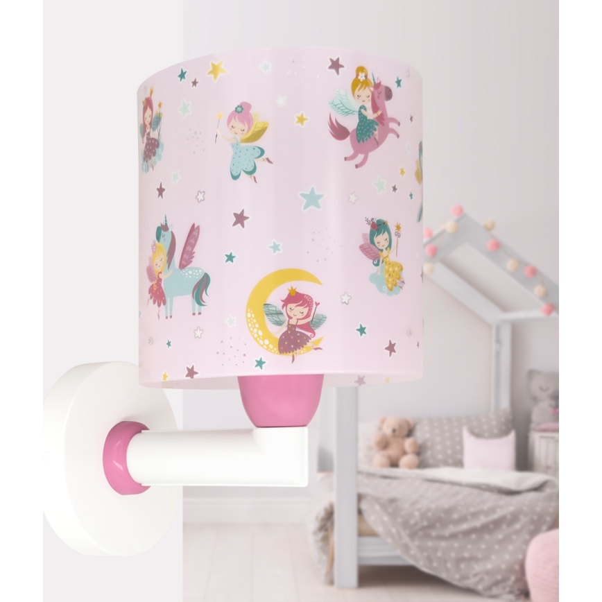 Dalber 42499 - Væglampe til børn FAIRY DREAMS 1xE27/15W/230V