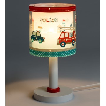 Dalber 60611N - LED børnelampe POLICE 1xG4/4W/230V flerfarvet
