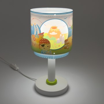 Dalber 60651N - LED børnelampe PIRATE ISLAND 1xG4/4W/230V multifarvet