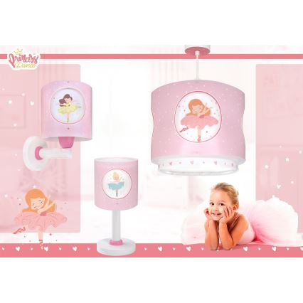 Dalber 60911 - LED Børnelampe PRINCESS DANCE 1xG4/4W/230V lyserød